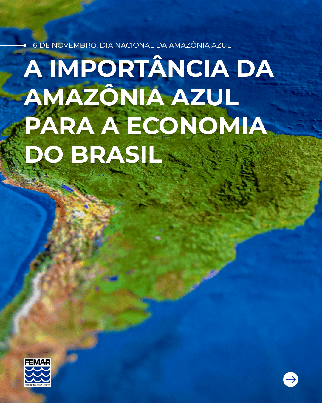 16/11 – DIA NACIONAL DA AMAZÔNIA AZUL – Fundação de Estudos do Mar